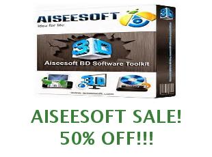Coupons Aiseesoft save up to 40%