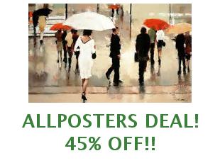 Promotional codes Allposters save up to 35%
