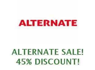 Discount coupon Alternate save up to 10%