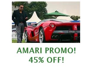 Promotional offers and codes Amari
