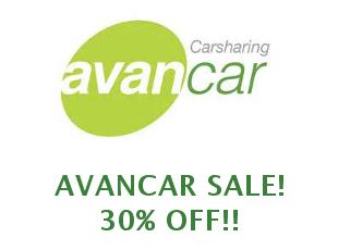 Promotional offers and codes Avancar save up to 25%