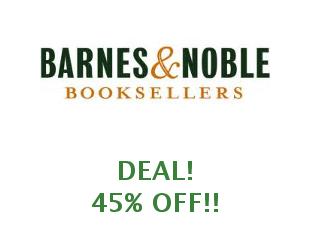 Discount coupon Barnes and Noble save up to 15%