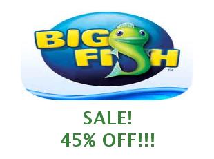 Promotional codes Big Fish Games 50%