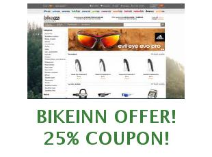 Promotional codes and coupons Bikeinn save up to 15%