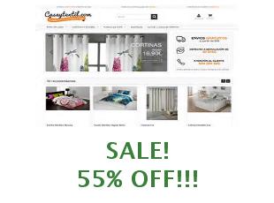Discount coupon Casa y textil save up to 10%
