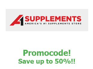 Coupons A1Supplements save up to 50%