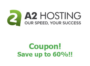 Discount code A2 Hosting save up to 60%