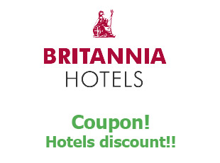 Coupons Britannia Hotels save up to 20%