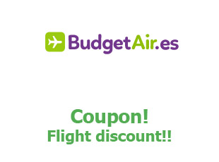 Discount code Budget Air 30% off