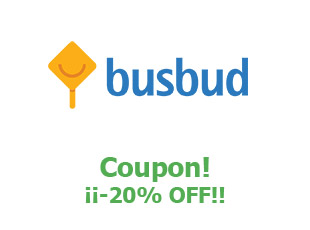 Discount code Busbud save up to 20%