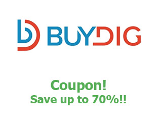 Promotional codes Buydig save up to 70%