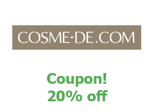 Coupons Cosme De save up to 10%