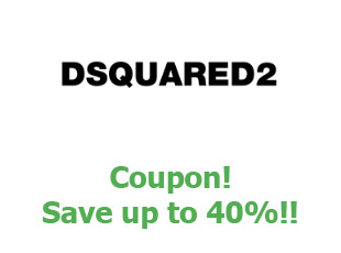 Discount code Dsquared2 save up to 40%