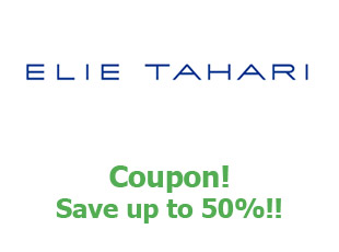 Discount code Elie Tahari save up to 50%