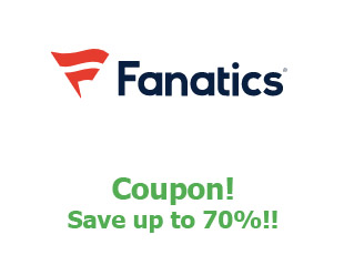 Promotional codes Fanatics save up to 70%