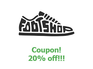 Discounts FootShop 20% off