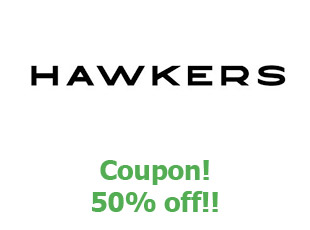 Promotional codes and coupons Hawkers save up to 20%
