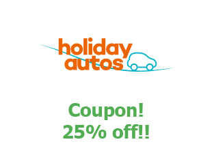 Discount coupon Holiday Autos save up to 20%