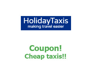 Promotional codes and coupons Holiday Taxis save up to 35%