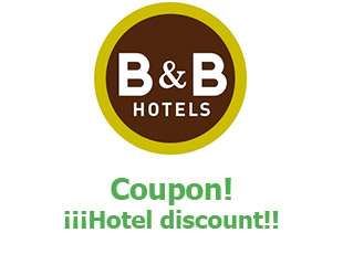 Coupons B&B Hotels 10% off