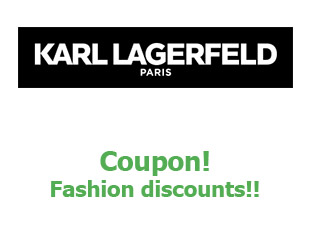 Discount coupon Karl Lagerfeld up to -50%
