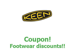 Discount coupon Keen Footwear up to 30% off