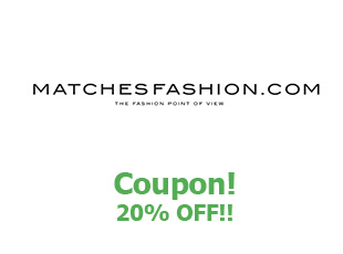 Promotional code MatchesFashion save up to 20%