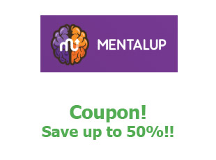 Coupons MentalUp save up to 50%