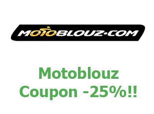 Promotional codes and coupons Motoblouz save up to 15%