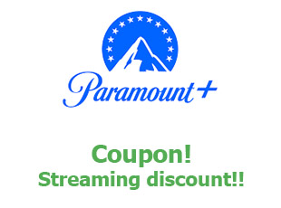 Promotional codes Paramount up to 50% off