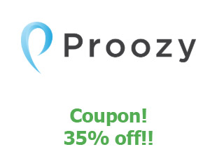 Promotional codes Proozy 35% off