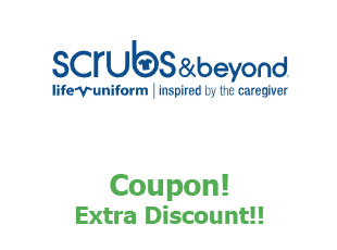 Coupons Scrubs & Beyond save up to 50%