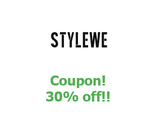 Promotional offers and codes StyleWe 30% off