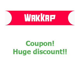 Promotional offers Wakkap save up to 20%
