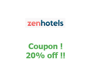 Discounts Zen Hotels save up to 20%