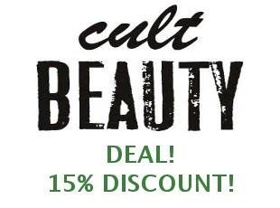 Discount code Cult Beauty 15% off