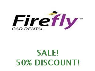 Discount code Firefly Car Rental