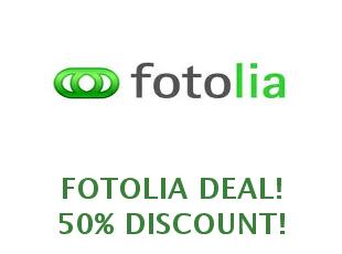 Promotional codes and coupons Fotolia save up to 20% off