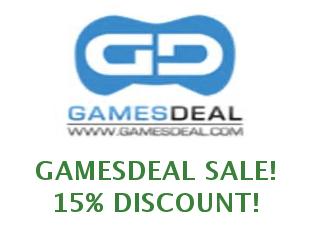 Coupons GamesDeal save up to 15%