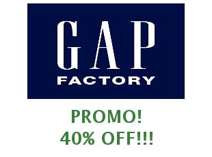 Coupons GAP Factory save up to 30%
