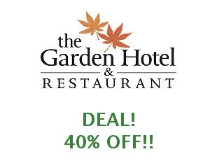 Coupons Garden Hoteles 10% off