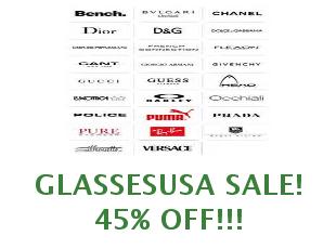 Coupons GlassesUSA 50% off