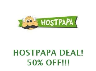 Coupons Hostpapa save up to 15% off