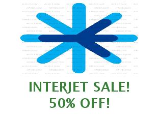 Promotional codes and coupons Interjet save up to 20%