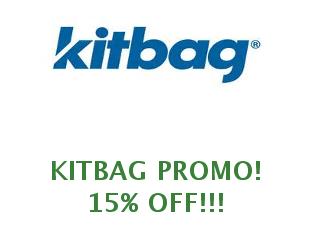 Promotional code Kitbag save up to 15%