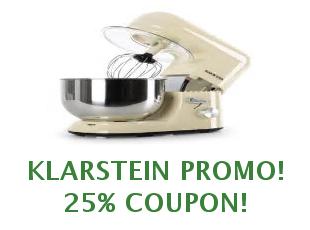 Promotional codes and coupons Klarstein save up to 10%