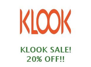 Discount code Klook save up to 60%