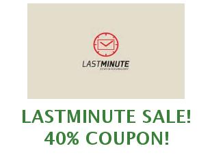 Discounts Lastminute save up to 60 euros
