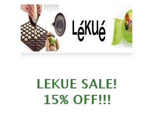 Promotional codes and coupons Lekue save up to 20%