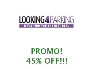 Promotional code Looking4Parking save up to 25%